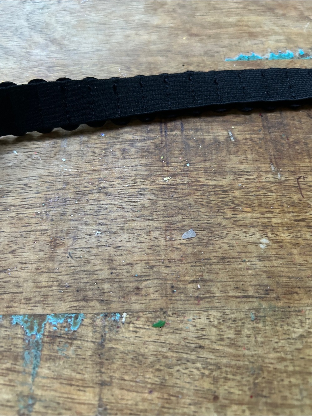 Adjustable Black Leather Belt for Women From Anthropologie NWOT - Picture 5 of 6